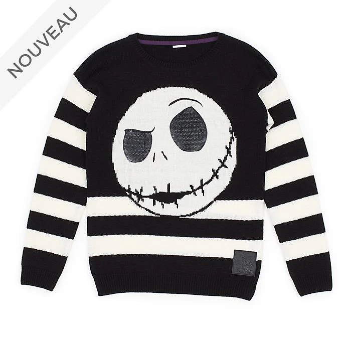 Disney Boutique // Disney Store Pull De Jack Skellington Pour Adultes 1 Disney Boutique // Disney Store Pull De Jack Skellington Pour Adultes