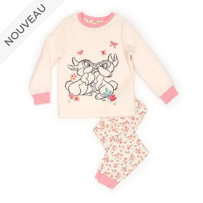 Disney Boutique // Disney Store Pyjama Doux Pan Pan Et Miss Bunny Pour Enfants 1 Disney Boutique // Disney Store Pyjama Doux Pan Pan Et Miss Bunny Pour Enfants