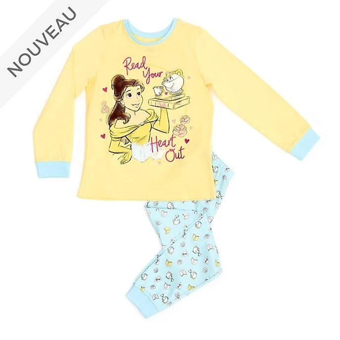 Disney Fr // Disney Store Pyjama Belle Pour Enfants 1 Disney Fr // Disney Store Pyjama Belle Pour Enfants