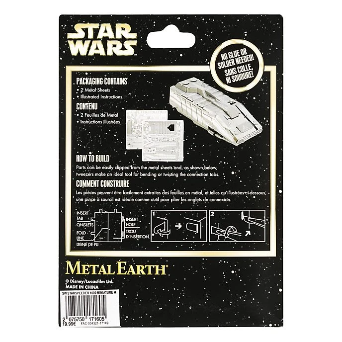 Disney Magasin Paris // Maquette Star Wars Starspeeder 1000 En Métal Disneyland Paris 3 Disney Magasin Paris // Maquette Star Wars Starspeeder 1000 En Métal Disneyland Paris – Image 3