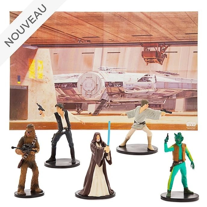 Disney Nouveautés // Disney Store Coffret De Figurines Star Wars 1 Disney Nouveautés // Disney Store Coffret De Figurines Star Wars