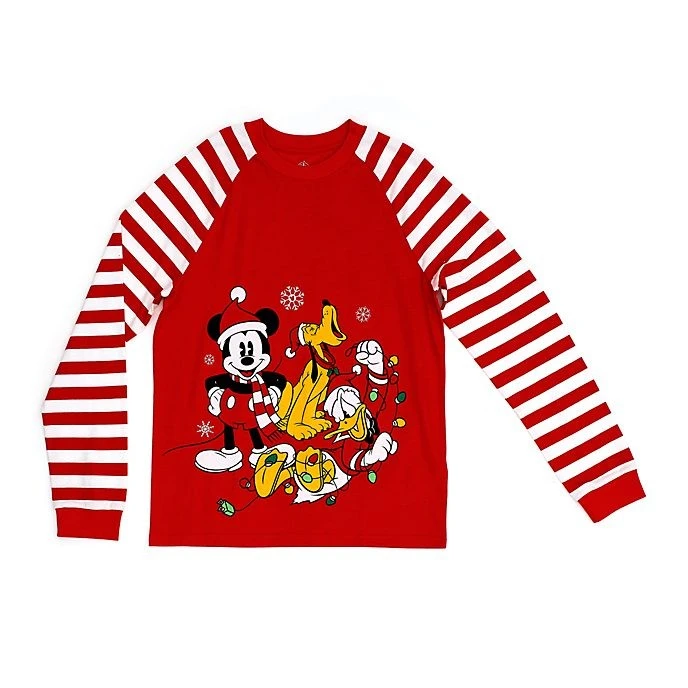 Disney Nouveautés // Disney Store Pyjama Mickey Et Ses Amis Pour Hommes, Collection Holiday Cheer 3 Disney Nouveautés // Disney Store Pyjama Mickey Et Ses Amis Pour Hommes, Collection Holiday Cheer – Image 3