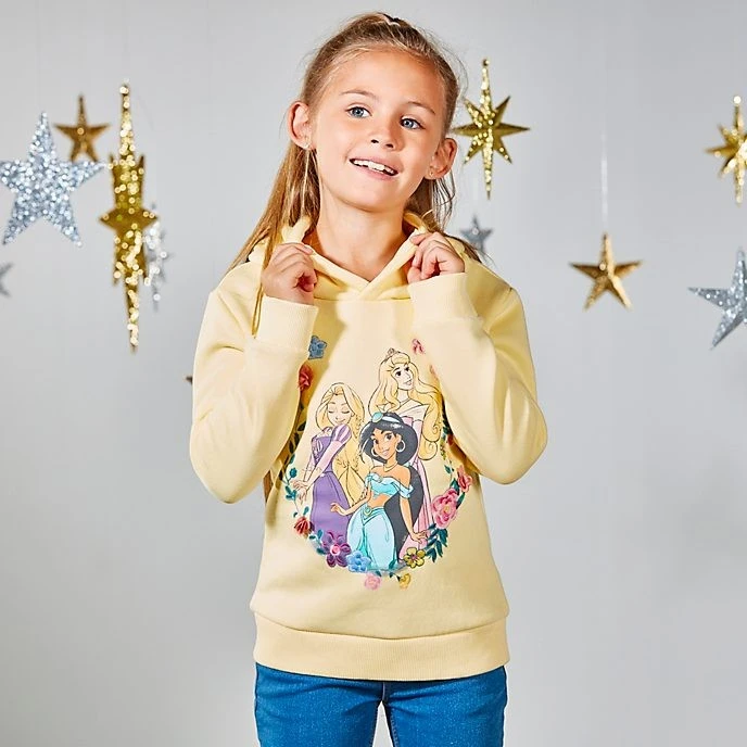 Disney Nouveautés // Disney Store Sweatshirt Disney Princesses à Capuche Pour Enfants 2 Disney Nouveautés // Disney Store Sweatshirt Disney Princesses à Capuche Pour Enfants – Image 2