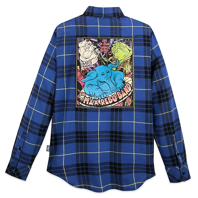 Disney Pas Cher // Disney Store Chemise à Carreaux Star Wars Pour Adultes 1 Disney Pas Cher // Disney Store Chemise à Carreaux Star Wars Pour Adultes