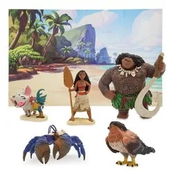 Disney Pas Cher // Disney Store Coffret De Figurines Vaiana