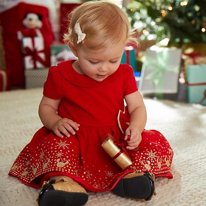 Disney Pas Cher // Disney Store Ensemble Robe Et Culotte Minnie Holiday Cheer Pour Bébé 2 Disney Pas Cher // Disney Store Ensemble Robe Et Culotte Minnie Holiday Cheer Pour Bébé – Image 2