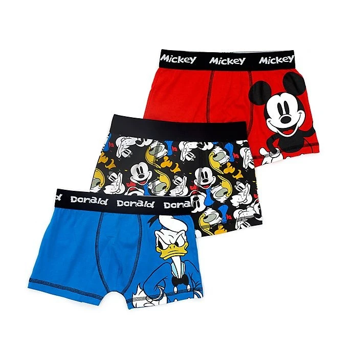 Disney Prix // Disney Store Boxers Mickey Et Ses Amis Pour Enfants, Lot De 3 1 Disney Prix // Disney Store Boxers Mickey Et Ses Amis Pour Enfants, Lot De 3