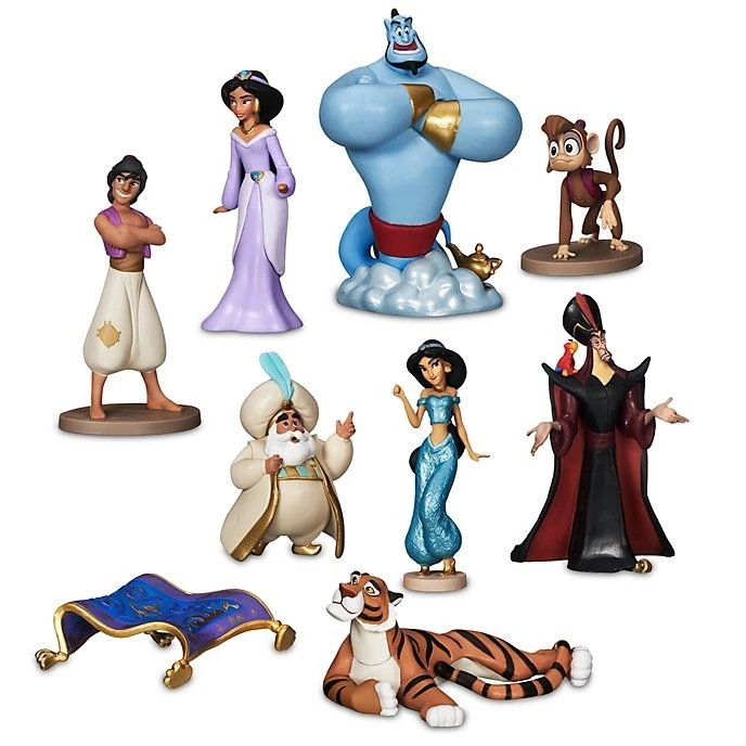 Disney Solde // Disney Store Coffret Deluxe De Figurines Aladdin 1 Disney Solde // Disney Store Coffret Deluxe De Figurines Aladdin