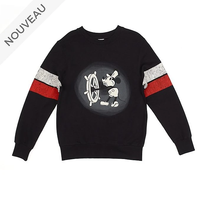 Disney Solde // Disney Store Sweatshirt Steamboat Willie Pour Adultes 1 Disney Solde // Disney Store Sweatshirt Steamboat Willie Pour Adultes