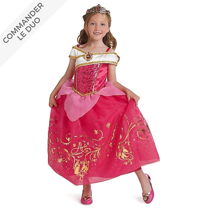 Disney Soldes // Disney Store Déguisement Aurore Pour Enfants, La Belle Au Bois Dormant 1 Disney Soldes // Disney Store Déguisement Aurore Pour Enfants, La Belle Au Bois Dormant