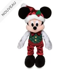 Disney Soldes // Disney Store Peluche Moyenne Mickey, Holiday Cheer