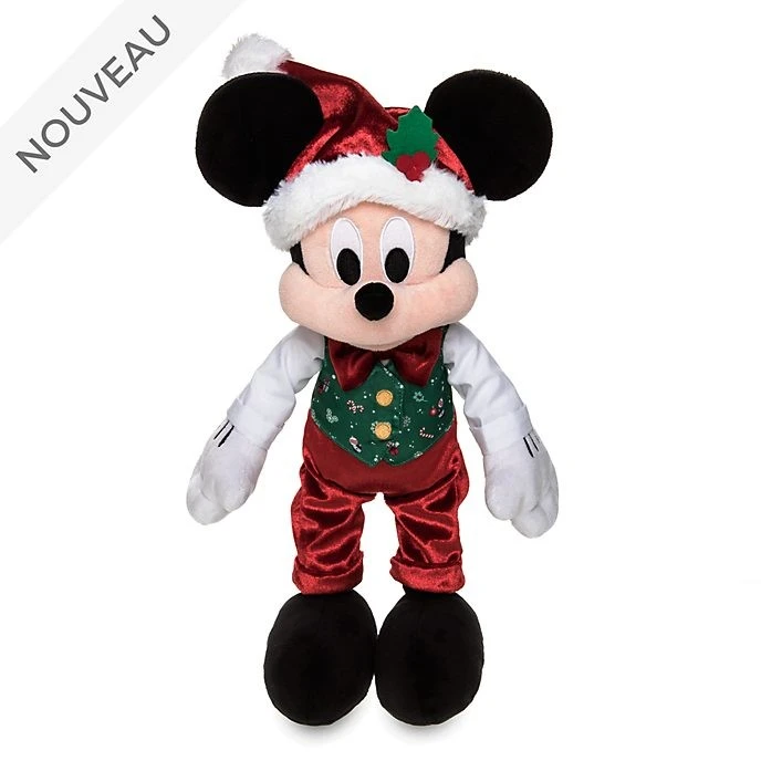 Disney Soldes // Disney Store Peluche Moyenne Mickey, Holiday Cheer 1 Disney Soldes // Disney Store Peluche Moyenne Mickey, Holiday Cheer