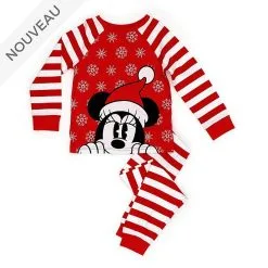 Disney Soldes // Disney Store Pyjama Minnie Pour Enfants, Collection Holiday Cheer