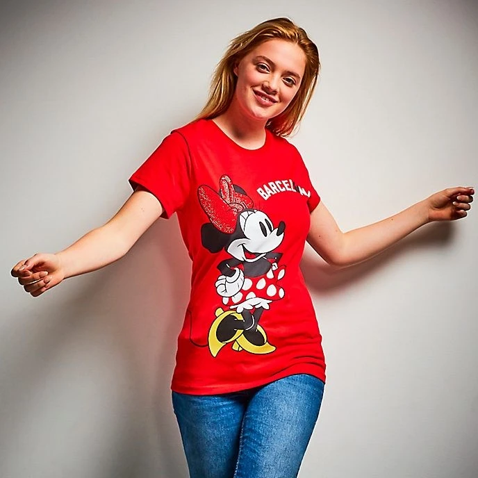 Disney Soldes // Disney Store T-shirt Minnie Barcelone Pour Femmes 2 Disney Soldes // Disney Store T-shirt Minnie Barcelone Pour Femmes – Image 2