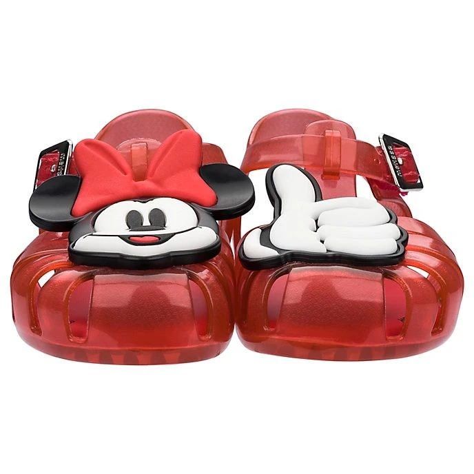 Disney Soldes // Melissa Sandales En Plastique Minnie Rouges Pour Bébé 4 Disney Soldes // Melissa Sandales En Plastique Minnie Rouges Pour Bébé – Image 4