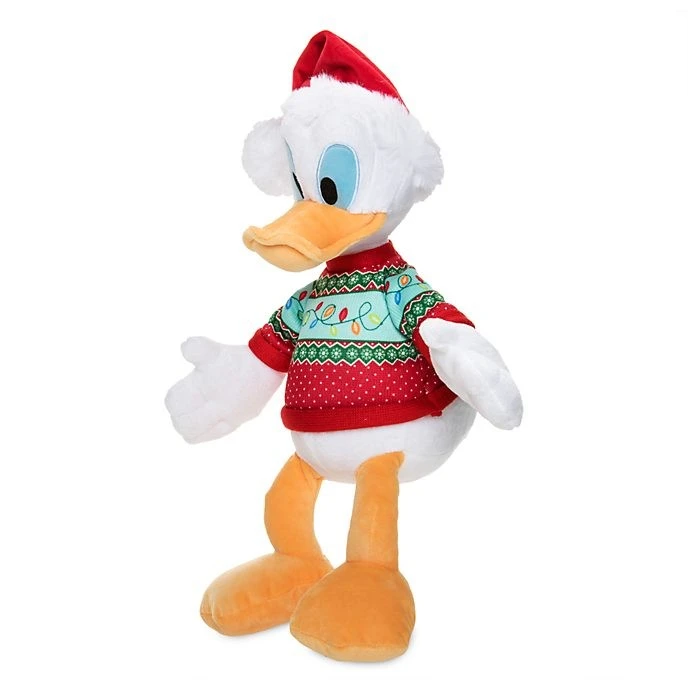 Disney Store // Disney Store Peluche Moyenne Donald Duck, Holiday Cheer 2 Disney Store // Disney Store Peluche Moyenne Donald Duck, Holiday Cheer – Image 2