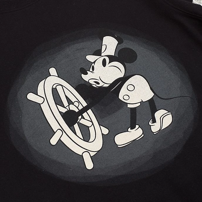 Disney Store // Disney Store Sweatshirt Steamboat Willie Pour Adultes 2 Disney Store // Disney Store Sweatshirt Steamboat Willie Pour Adultes – Image 2