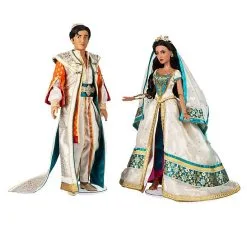 Disney Store Fr // Disney Store Ensemble De Poupées Jasmine Et Aladdin En édition Limitée