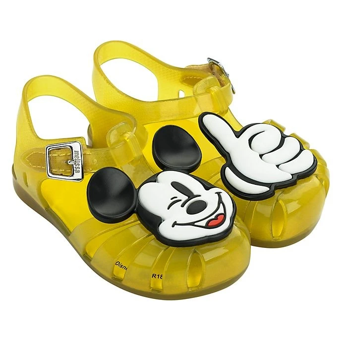 Disney Store Fr // Melissa Sandales En Plastique Mickey Jaunes Pour Bébé 1 Disney Store Fr // Melissa Sandales En Plastique Mickey Jaunes Pour Bébé