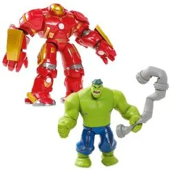 Disney Store France // Disney Store Coffret De Bataille Hulk Et Hulkbuster, Collection Marvel Toybox