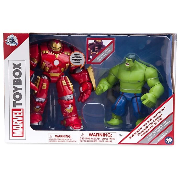 Disney Store France // Disney Store Coffret De Bataille Hulk Et Hulkbuster, Collection Marvel Toybox 7 Disney Store France // Disney Store Coffret De Bataille Hulk Et Hulkbuster, Collection Marvel Toybox – Image 7