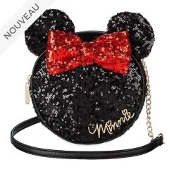 Disney Store France // Disney Store Sac à Bandoulière Minnie Avec Sequins
