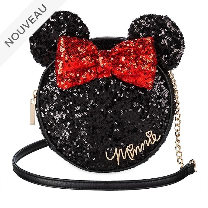 Disney Store France // Disney Store Sac à Bandoulière Minnie Avec Sequins 1 Disney Store France // Disney Store Sac à Bandoulière Minnie Avec Sequins