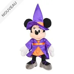 Disney Store France // Disneyland Paris Peluche Moyenne Minnie En Sorcière