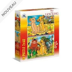 Disney Store Paris // Clementoni Lot De 2 Puzzles Le Roi Lion