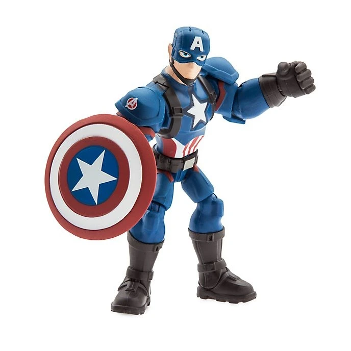 Disney Store Paris // Disney Store Figurine Articulée Captain America Marvel Toybox 1 Disney Store Paris // Disney Store Figurine Articulée Captain America Marvel Toybox