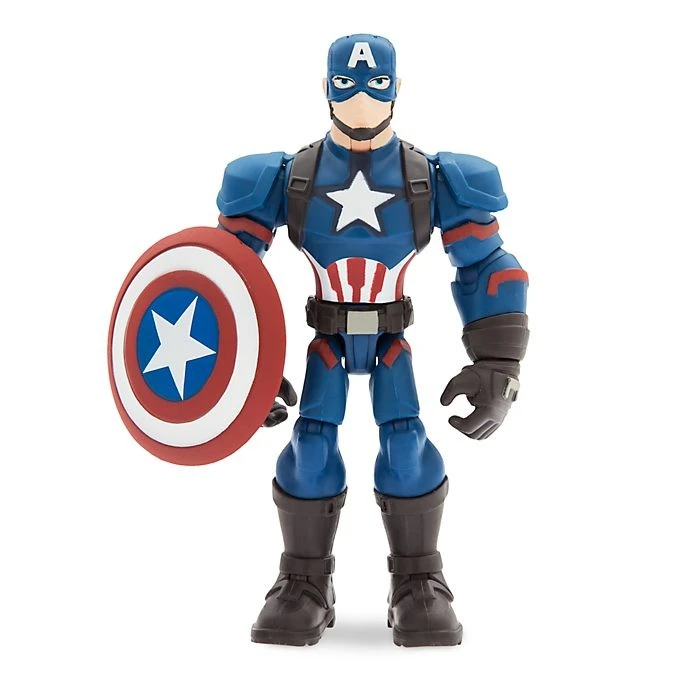 Disney Store Paris // Disney Store Figurine Articulée Captain America Marvel Toybox 2 Disney Store Paris // Disney Store Figurine Articulée Captain America Marvel Toybox – Image 2
