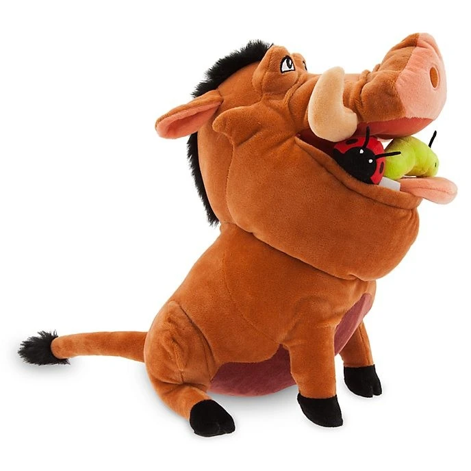 Disney Store Paris // Peluche De Taille Moyenne Pumbaa, Le Roi Lion 2 Disney Store Paris // Peluche De Taille Moyenne Pumbaa, Le Roi Lion – Image 2