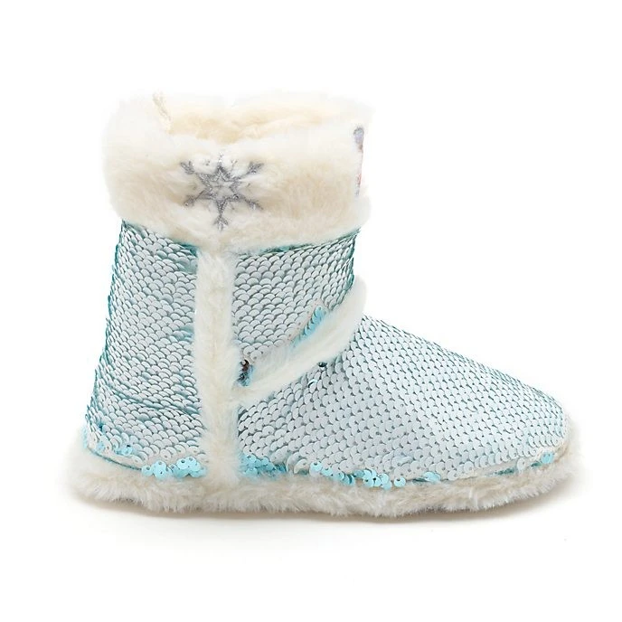 Disney Vente Privee // Disney Store Chaussons à Sequins Réversibles La Reine Des Neiges 2 Pour Enfants 2 Disney Vente Privee // Disney Store Chaussons à Sequins Réversibles La Reine Des Neiges 2 Pour Enfants – Image 2