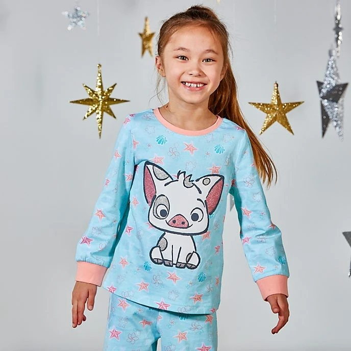 Disney Vente Privee // Disney Store Pyjama Pua Pour Enfants, Vaiana 2 Disney Vente Privee // Disney Store Pyjama Pua Pour Enfants, Vaiana – Image 2