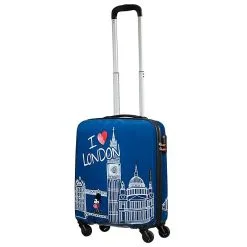 Fr Disney // American Tourister Valise à Roulettes Mickey I Love London, Petit Format -Pas Cher Déguisements Magasin fr disney american tourister valise a roulettes mickey i love london petit format 34