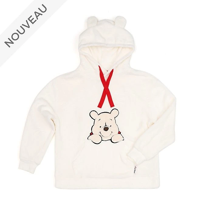 Fr Disney // Disney Store Sweatshirt à Capuche Doux Winnie L'Ourson Pour Adultes 1 Fr Disney // Disney Store Sweatshirt à Capuche Doux Winnie L'Ourson Pour Adultes