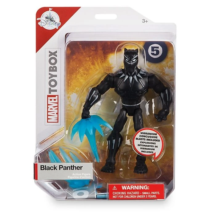 Fr Disney // Figurine Articulée Black Panther, Série Marvel Toybox 4 Fr Disney // Figurine Articulée Black Panther, Série Marvel Toybox – Image 4