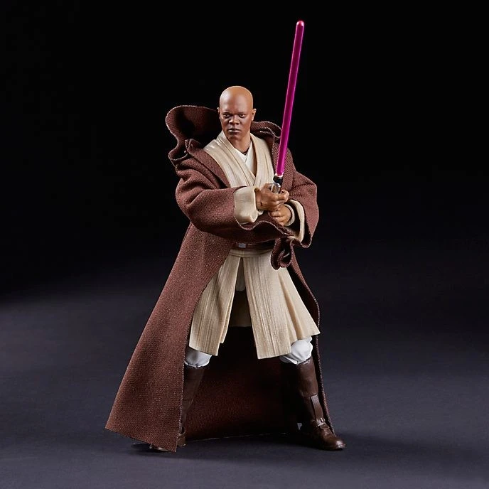 Fr Disney // Hasbro Figurine Mace Windu Articulée De 15 Cm, Star Wars: The Black Series 2 Fr Disney // Hasbro Figurine Mace Windu Articulée De 15 Cm, Star Wars: The Black Series – Image 2