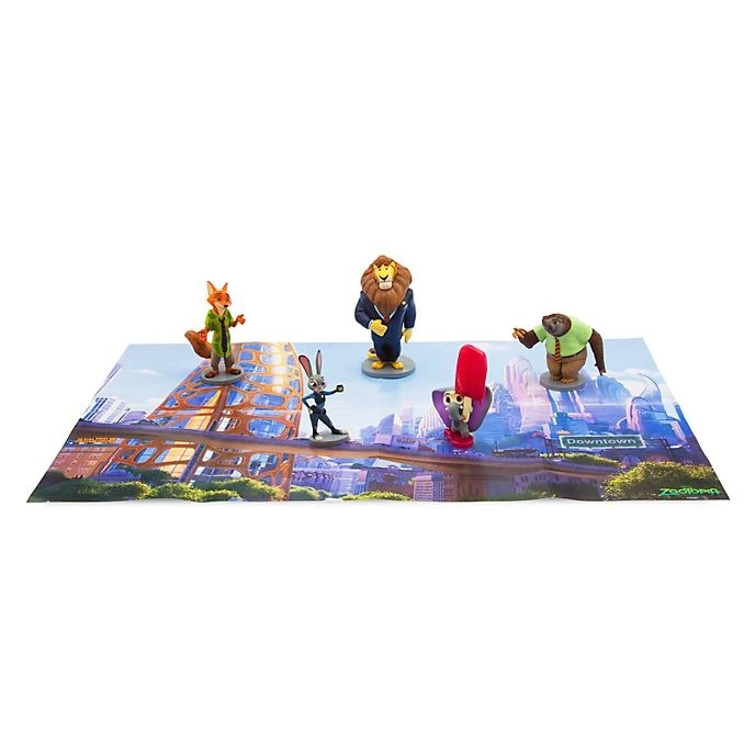 Magasin Disney // Disney Store Coffret De Figurines Zootopie 2 Magasin Disney // Disney Store Coffret De Figurines Zootopie – Image 2