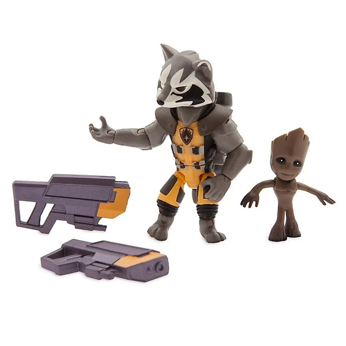 Magasin Disney // Disney Store Marvel Toybox Figurine Articulée Rocket 2 Magasin Disney // Disney Store Marvel Toybox Figurine Articulée Rocket – Image 2