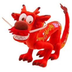 Magasin Disney // Disney Store Peluche Mushu De Taille Moyenne, Collection Disney Wisdom, 2 Sur 12
