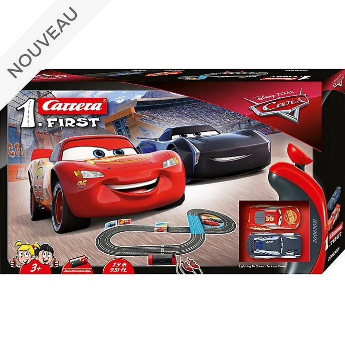 Pas Cher Disney // Carrera First Circuit De Voitures Disney Pixar Cars 1 Pas Cher Disney // Carrera First Circuit De Voitures Disney Pixar Cars