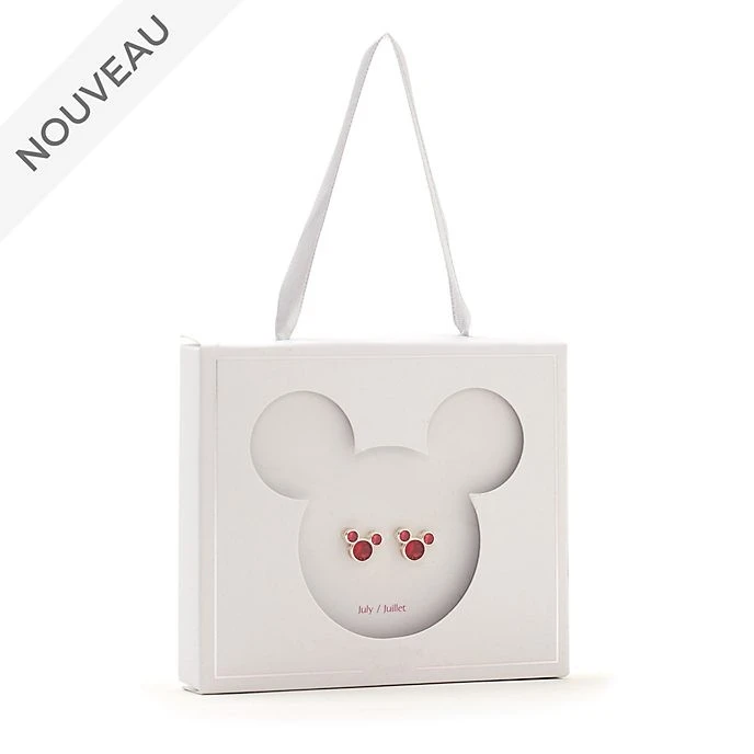 Promo Disney // Disney Store Clous D'oreilles Mickey Avec Pierre De Juillet 1 Promo Disney // Disney Store Clous D'oreilles Mickey Avec Pierre De Juillet