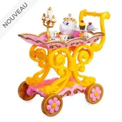 Solde Disney // Disney Store Chariot à Thé Belle, La Belle Et La Bête