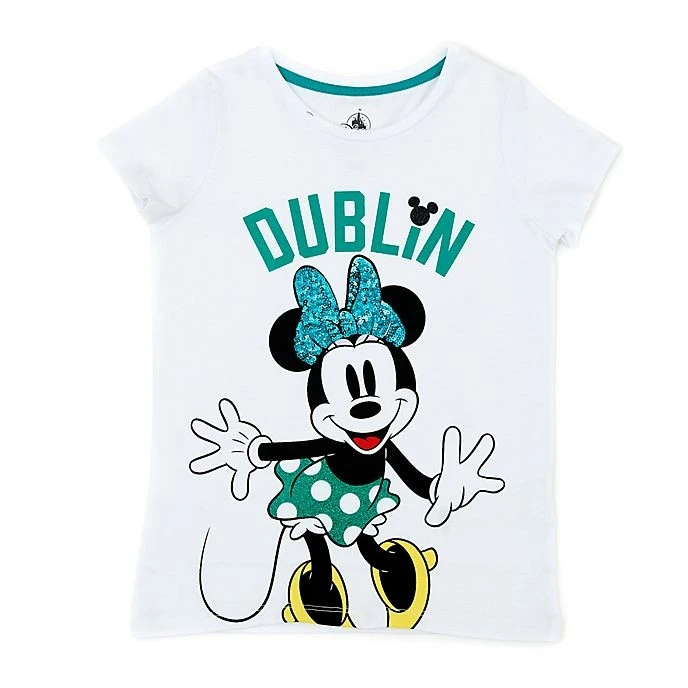 Solde Disney // Disney Store T-shirt Minnie Dublin Pour Enfants 1 Solde Disney // Disney Store T-shirt Minnie Dublin Pour Enfants