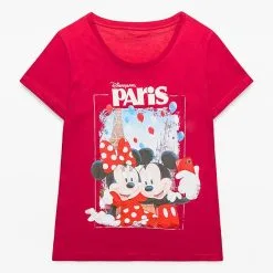 Solde Disney // T-Shirt Pour Adultes Mickey Et Minnie Mouse Souvenir Disneyland Paris