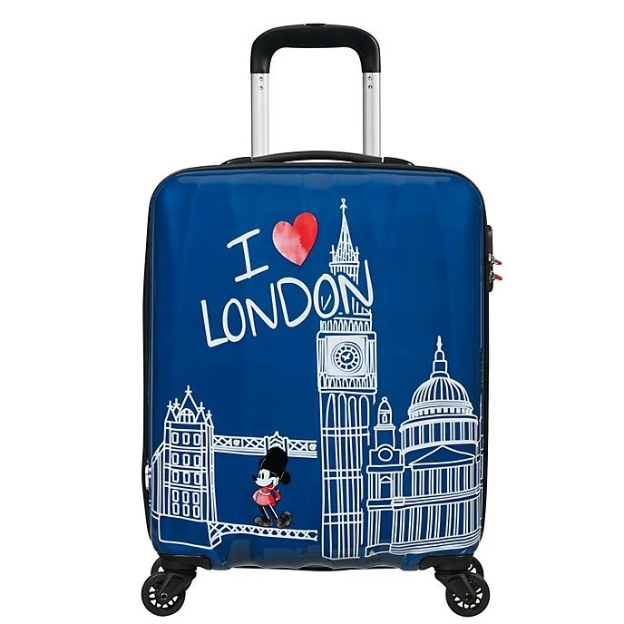 Soldes Disney // American Tourister Valise à Roulettes Mickey I Love London, Petit Format 1 Soldes Disney // American Tourister Valise à Roulettes Mickey I Love London, Petit Format