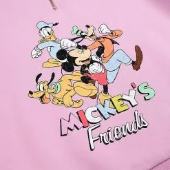 Soldes Disney // Disney Store Sweatshirt à Col Zippé Mickey Et Ses Amis Pour Adultes -Pas Cher Déguisements Magasin soldes disney disney store sweatshirt a col zippe mickey et ses amis pour adultes 33