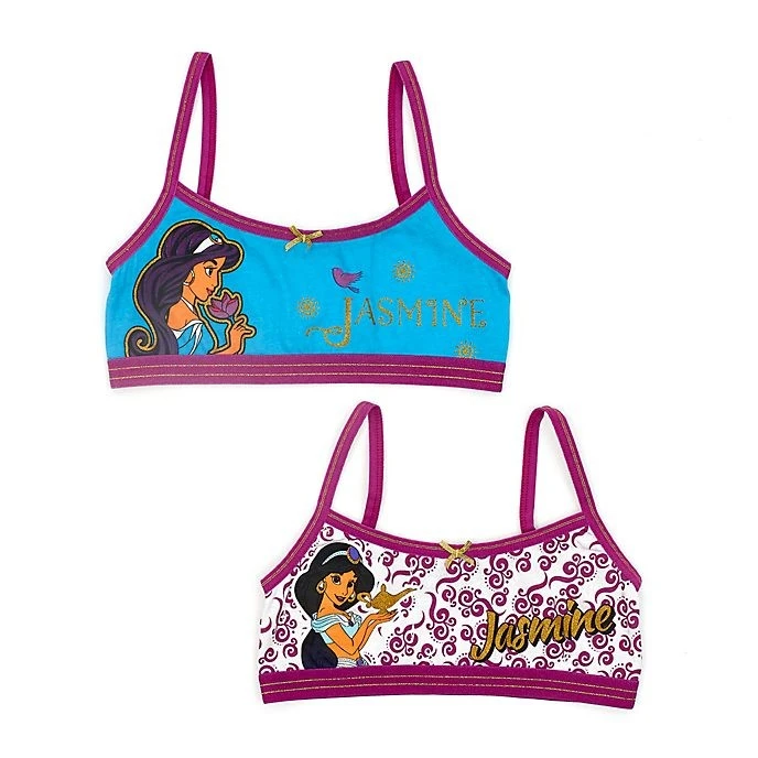 Vente Privee Disney // Disney Store Brassières Princesse Jasmine Pour Enfants, Lot De 2 1 Vente Privee Disney // Disney Store Brassières Princesse Jasmine Pour Enfants, Lot De 2